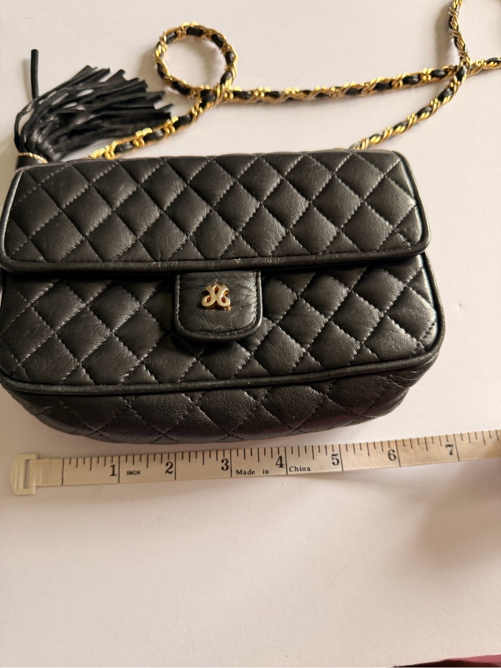 Jay Herbert New York Black Leather Purse